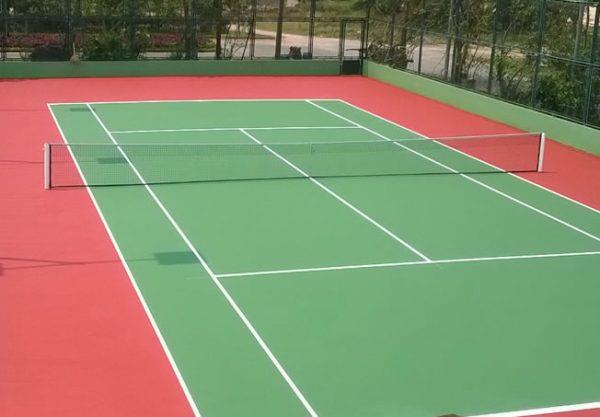 Thi công sân tennis tiêu chuẩn